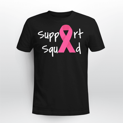 Breast Cancer Support Squad 2318 For Cancer Warriorr,Breast Cancer Support Shirt, Breast Cancer Awareness Gift