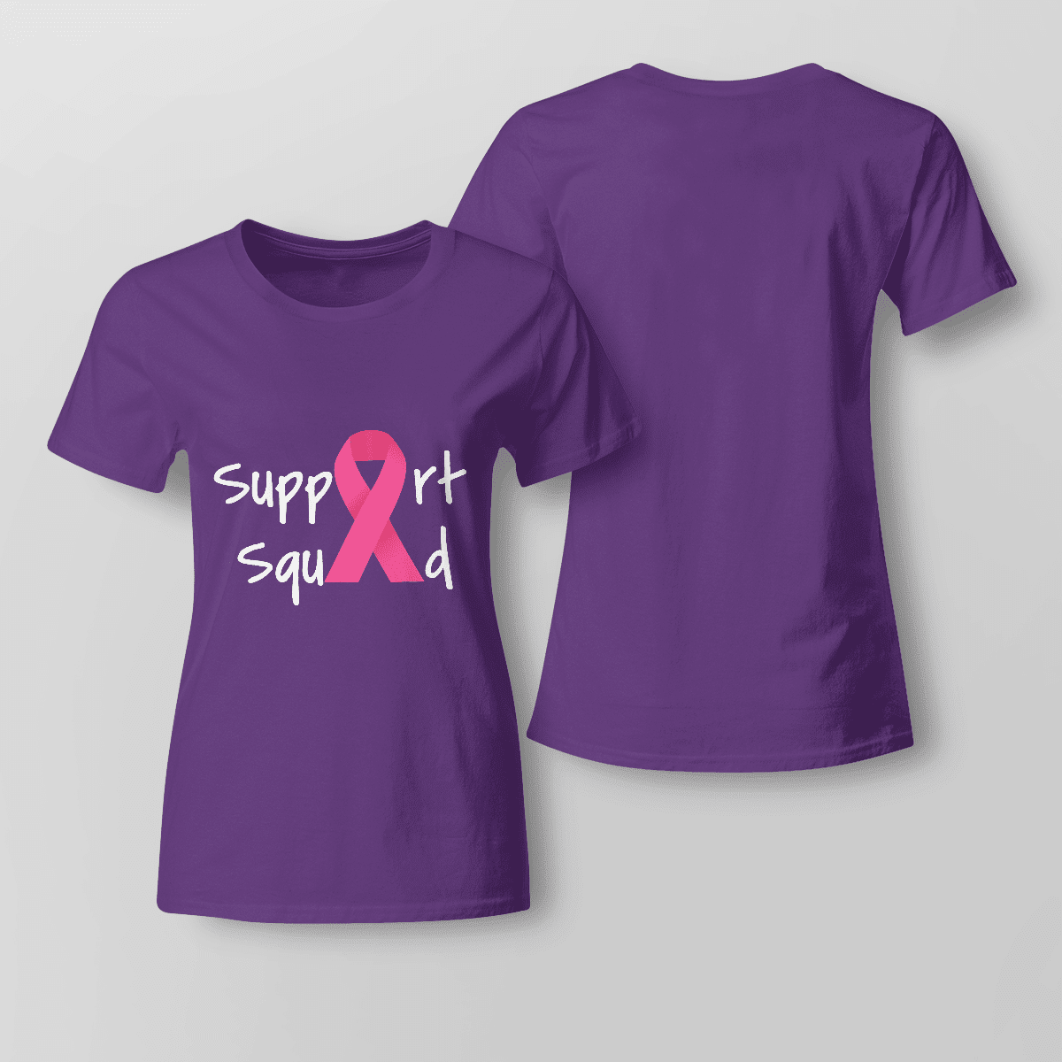 Breast Cancer Support Squad 2318 For Cancer Warriorr,Breast Cancer Support Shirt, Breast Cancer Awareness Gift