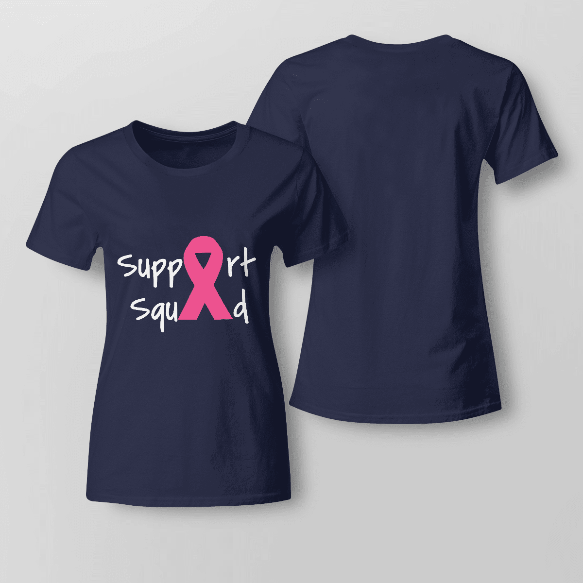 Breast Cancer Support Squad 2318 For Cancer Warriorr,Breast Cancer Support Shirt, Breast Cancer Awareness Gift