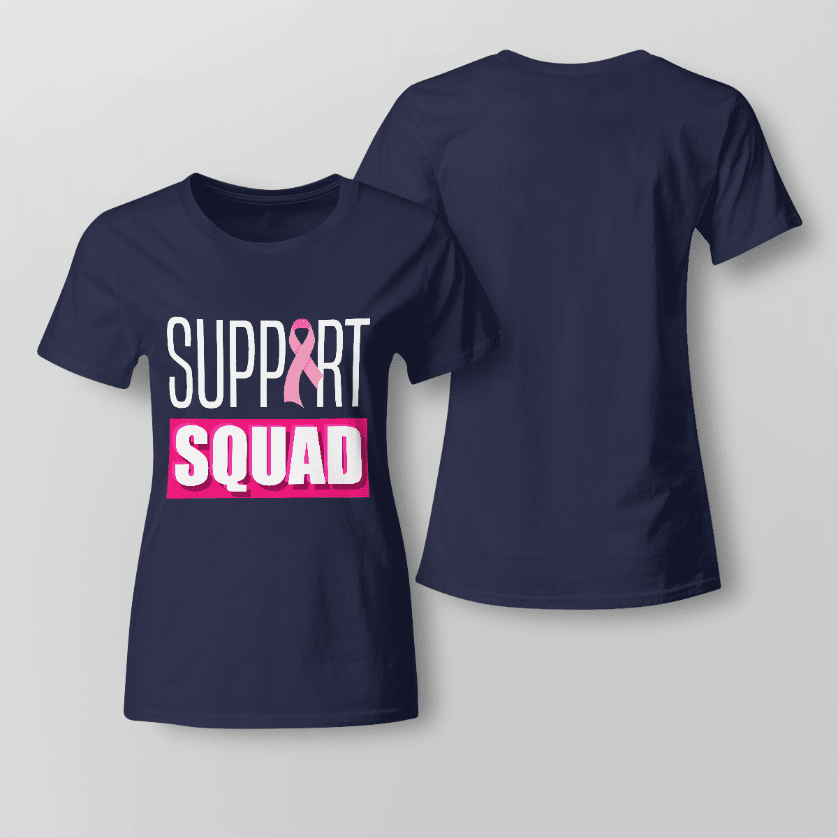 Breast Cancer Support Squad 2318 For Cancer Warriorr,Breast Cancer Support Shirt, Breast Cancer Awareness Gift
