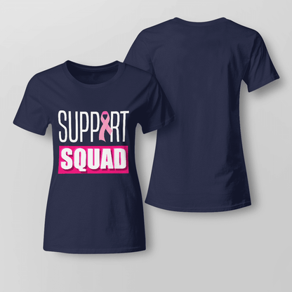 Breast Cancer Support Squad 2318 For Cancer Warriorr,Breast Cancer Support Shirt, Breast Cancer Awareness Gift