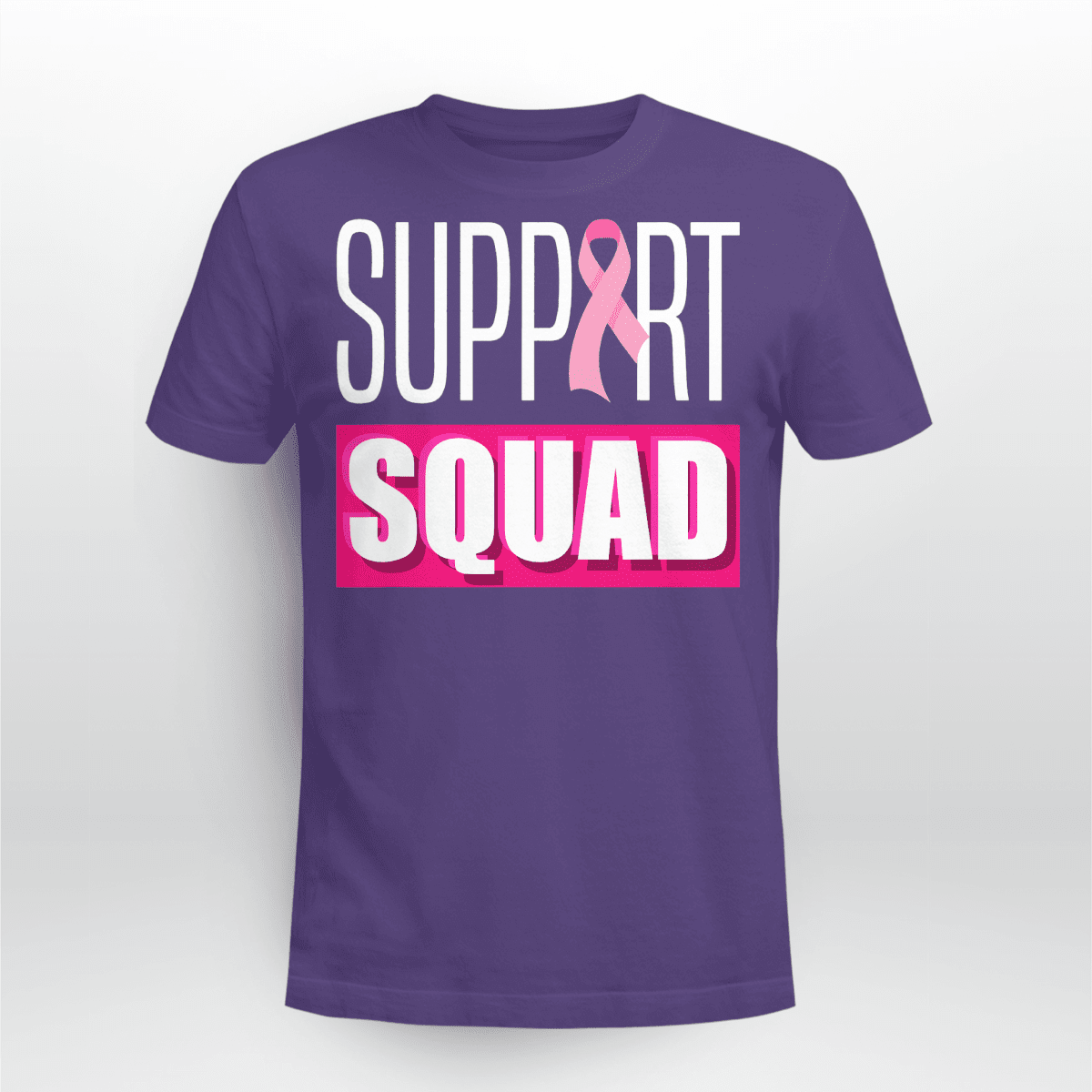Breast Cancer Support Squad 2318 For Cancer Warriorr,Breast Cancer Support Shirt, Breast Cancer Awareness Gift