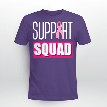 Breast Cancer Support Squad 2318 For Cancer Warriorr,Breast Cancer Support Shirt, Breast Cancer Awareness Gift