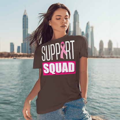 Breast Cancer Support Squad 2318 For Cancer Warriorr,Breast Cancer Support Shirt, Breast Cancer Awareness Gift