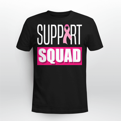 Breast Cancer Support Squad 2318 For Cancer Warriorr,Breast Cancer Support Shirt, Breast Cancer Awareness Gift