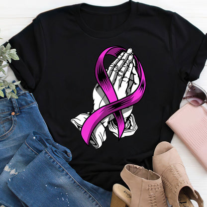 Breast Cancer Prayer For Cancer Warriorr,Breast Cancer Support Shirt, Breast Cancer Awareness Gift