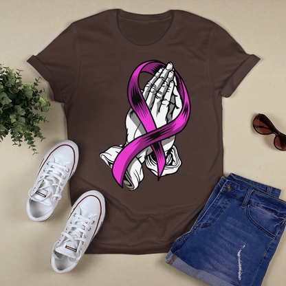 Breast Cancer Prayer For Cancer Warriorr,Breast Cancer Support Shirt, Breast Cancer Awareness Gift