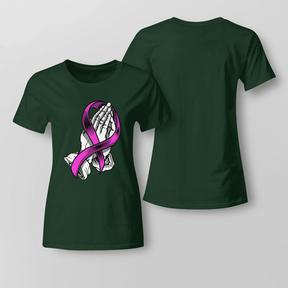 Breast Cancer Prayer For Cancer Warriorr,Breast Cancer Support Shirt, Breast Cancer Awareness Gift