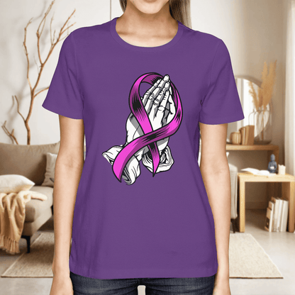 Breast Cancer Prayer For Cancer Warriorr,Breast Cancer Support Shirt, Breast Cancer Awareness Gift