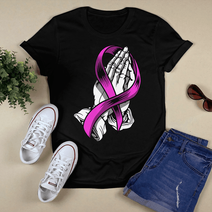 Breast Cancer Prayer For Cancer Warriorr,Breast Cancer Support Shirt, Breast Cancer Awareness Gift