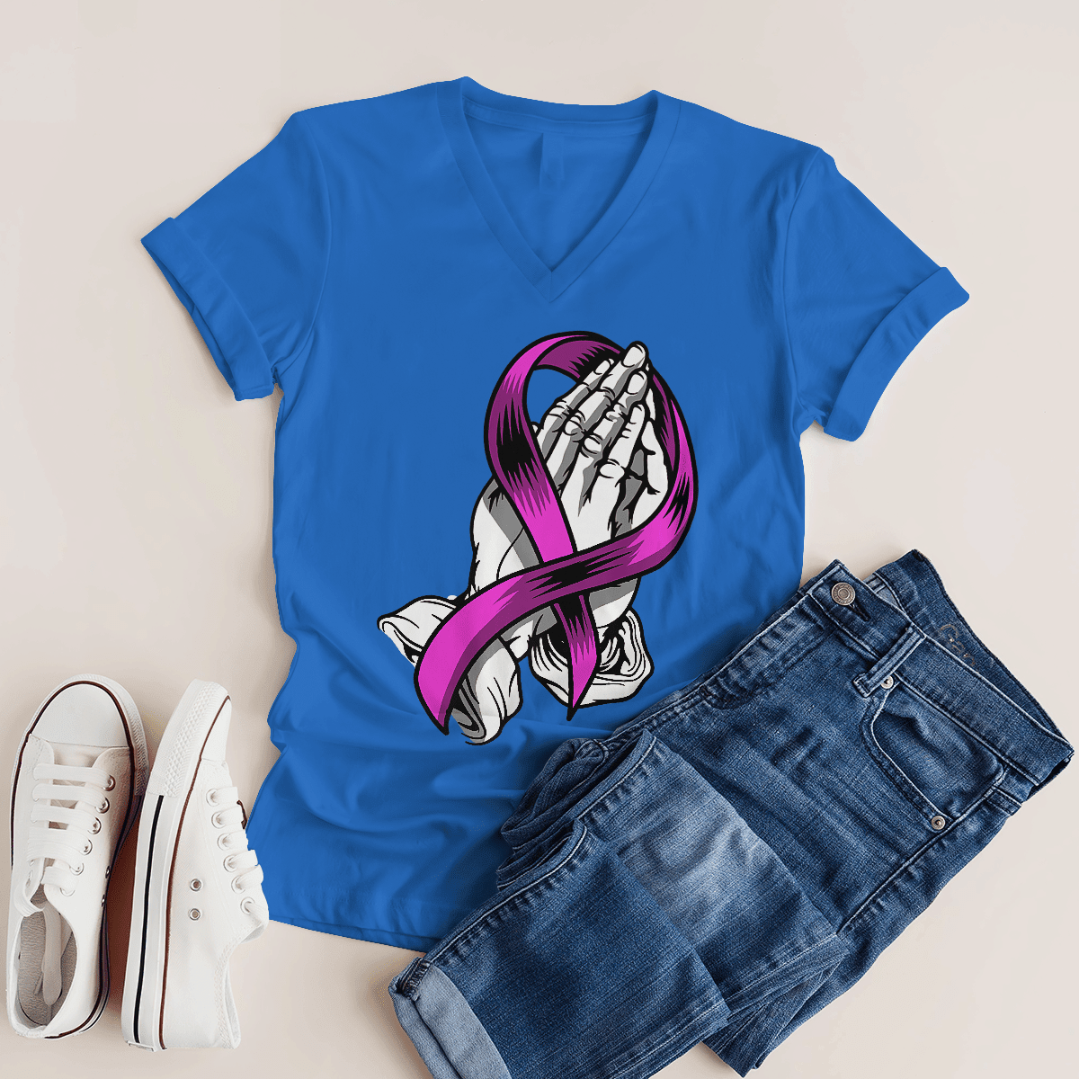 Breast Cancer Prayer For Cancer Warriorr,Breast Cancer Support Shirt, Breast Cancer Awareness Gift