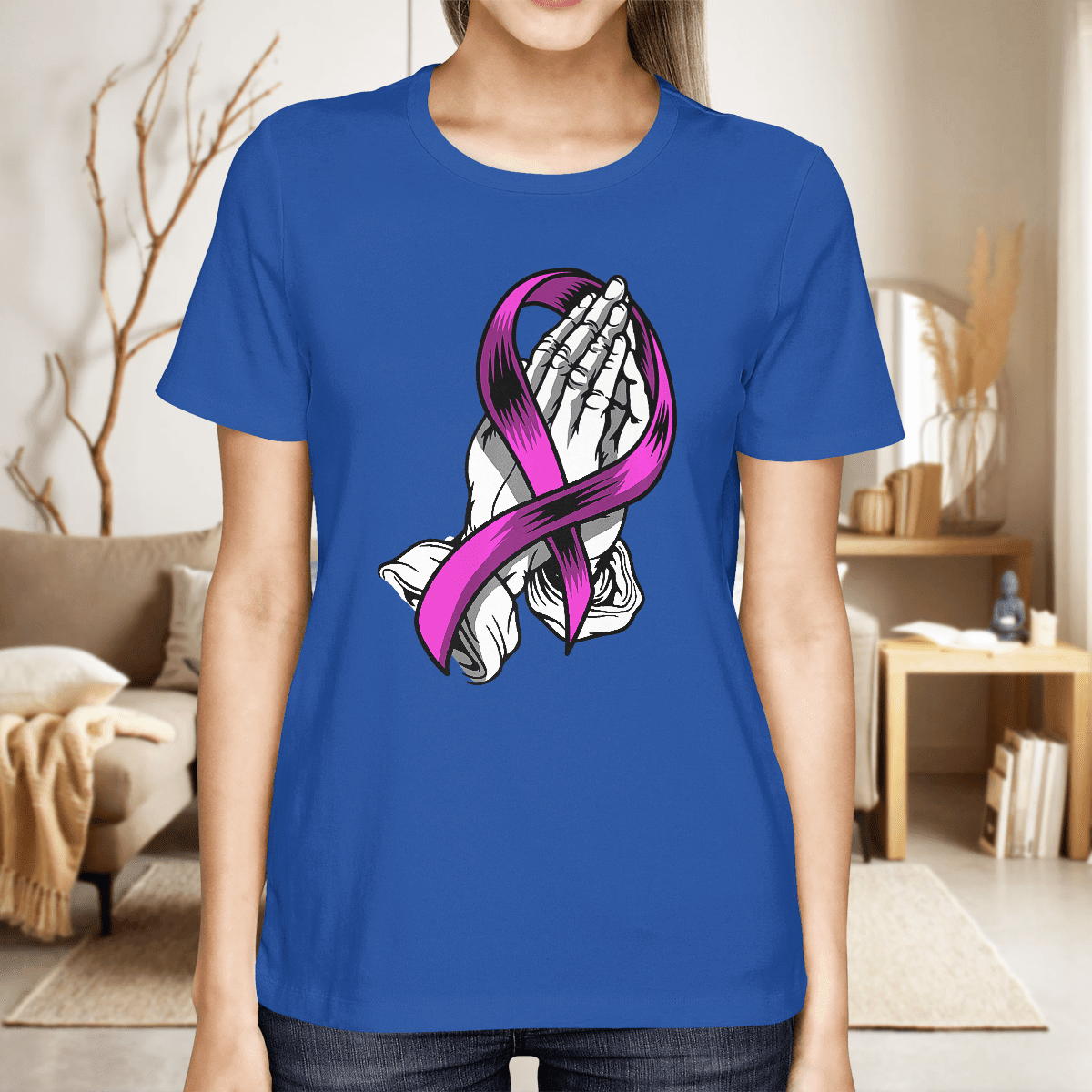 Breast Cancer Prayer For Cancer Warriorr,Breast Cancer Support Shirt, Breast Cancer Awareness Gift