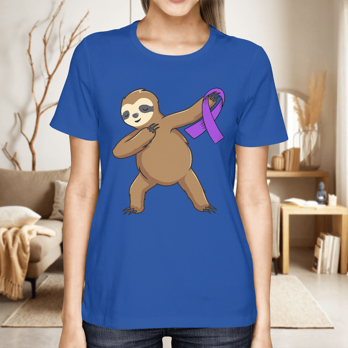 Alzheimer's Warrior Sloth 2318