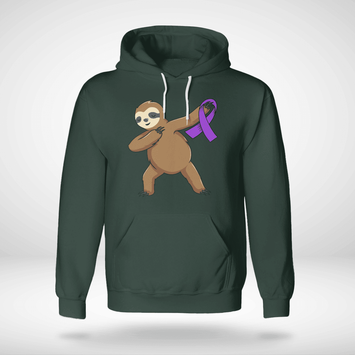 Alzheimer's Warrior Sloth 2318