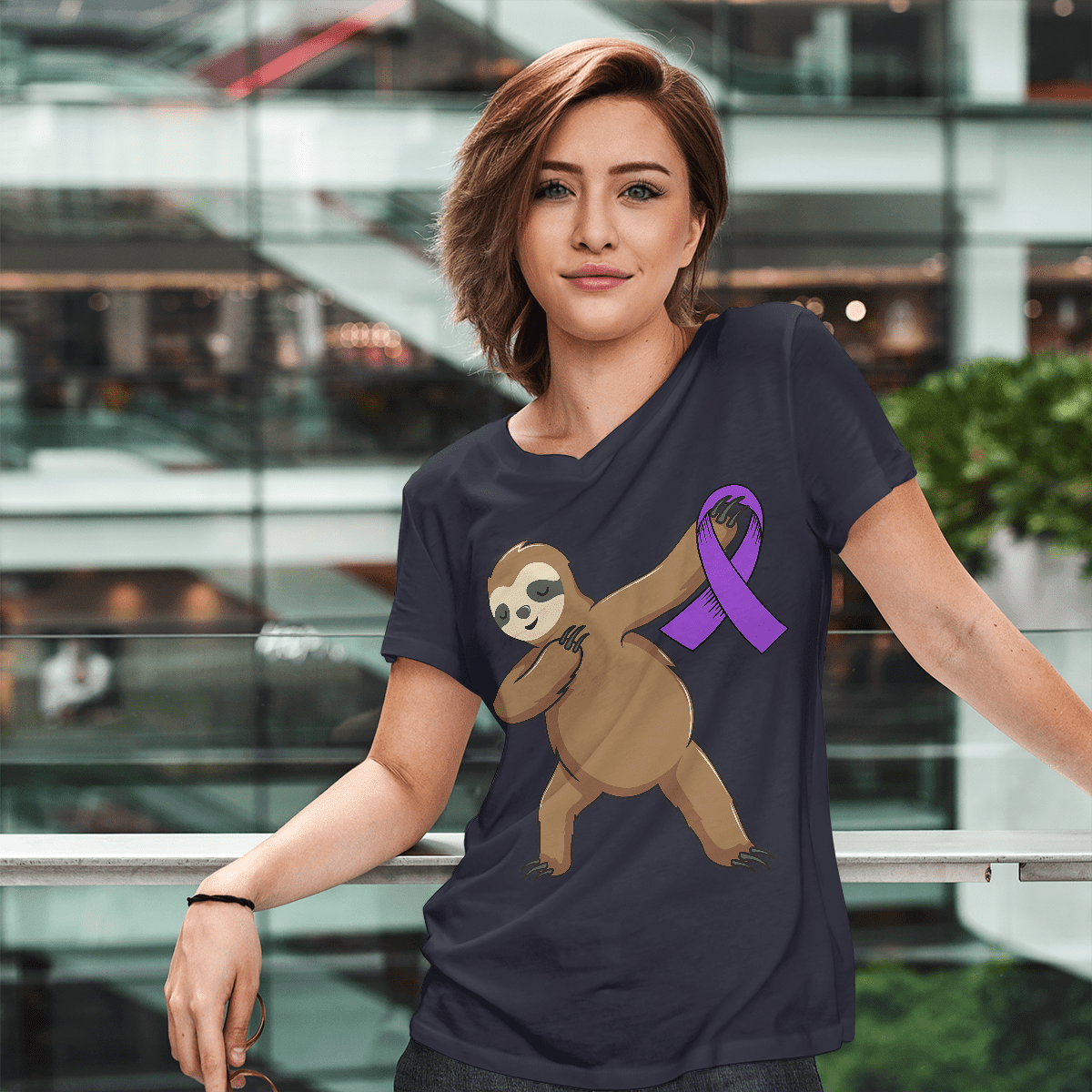 Alzheimer's Warrior Sloth 2318