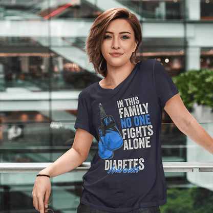 We Wear Blue Diabetes Awareness Shirt, Diabetes Survivor Support Shirt, Gift For Diabetic, Diabetes Awareness Month