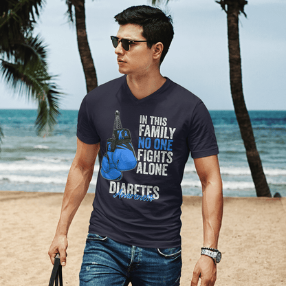 We Wear Blue Diabetes Awareness Shirt, Diabetes Survivor Support Shirt, Gift For Diabetic, Diabetes Awareness Month