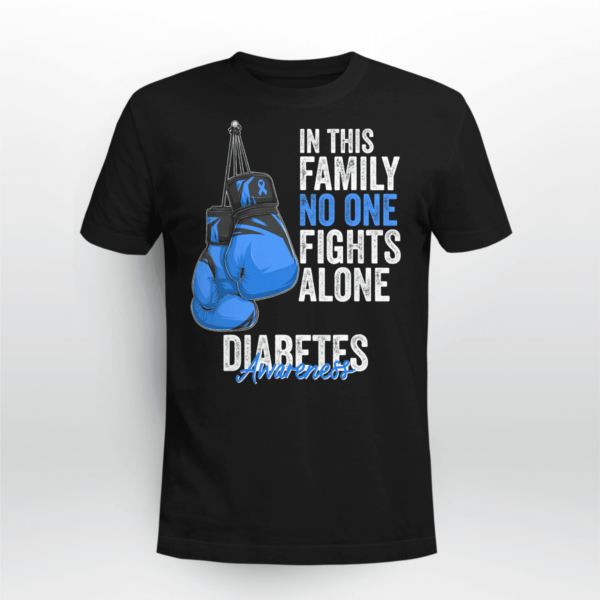 We Wear Blue Diabetes Awareness Shirt, Diabetes Survivor Support Shirt, Gift For Diabetic, Diabetes Awareness Month