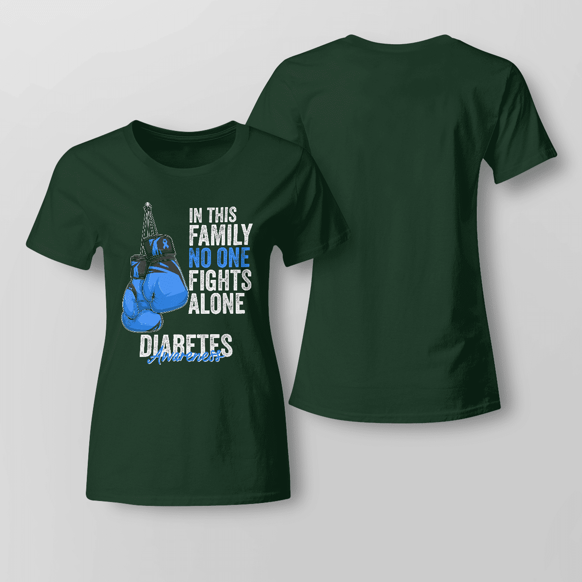 We Wear Blue Diabetes Awareness Shirt, Diabetes Survivor Support Shirt, Gift For Diabetic, Diabetes Awareness Month
