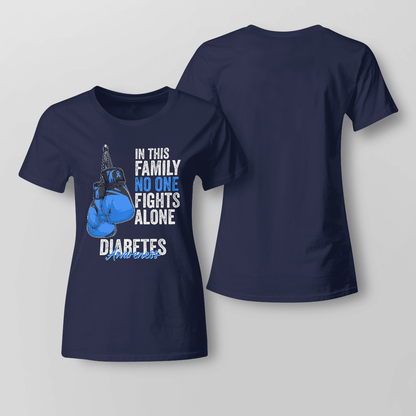 We Wear Blue Diabetes Awareness Shirt, Diabetes Survivor Support Shirt, Gift For Diabetic, Diabetes Awareness Month