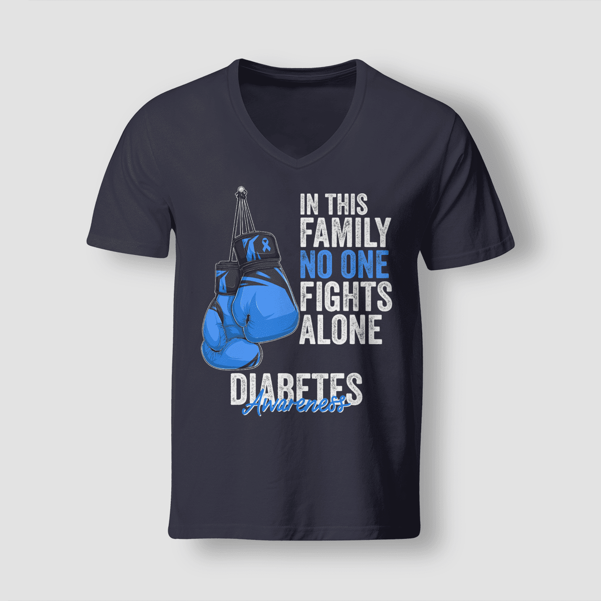 We Wear Blue Diabetes Awareness Shirt, Diabetes Survivor Support Shirt, Gift For Diabetic, Diabetes Awareness Month