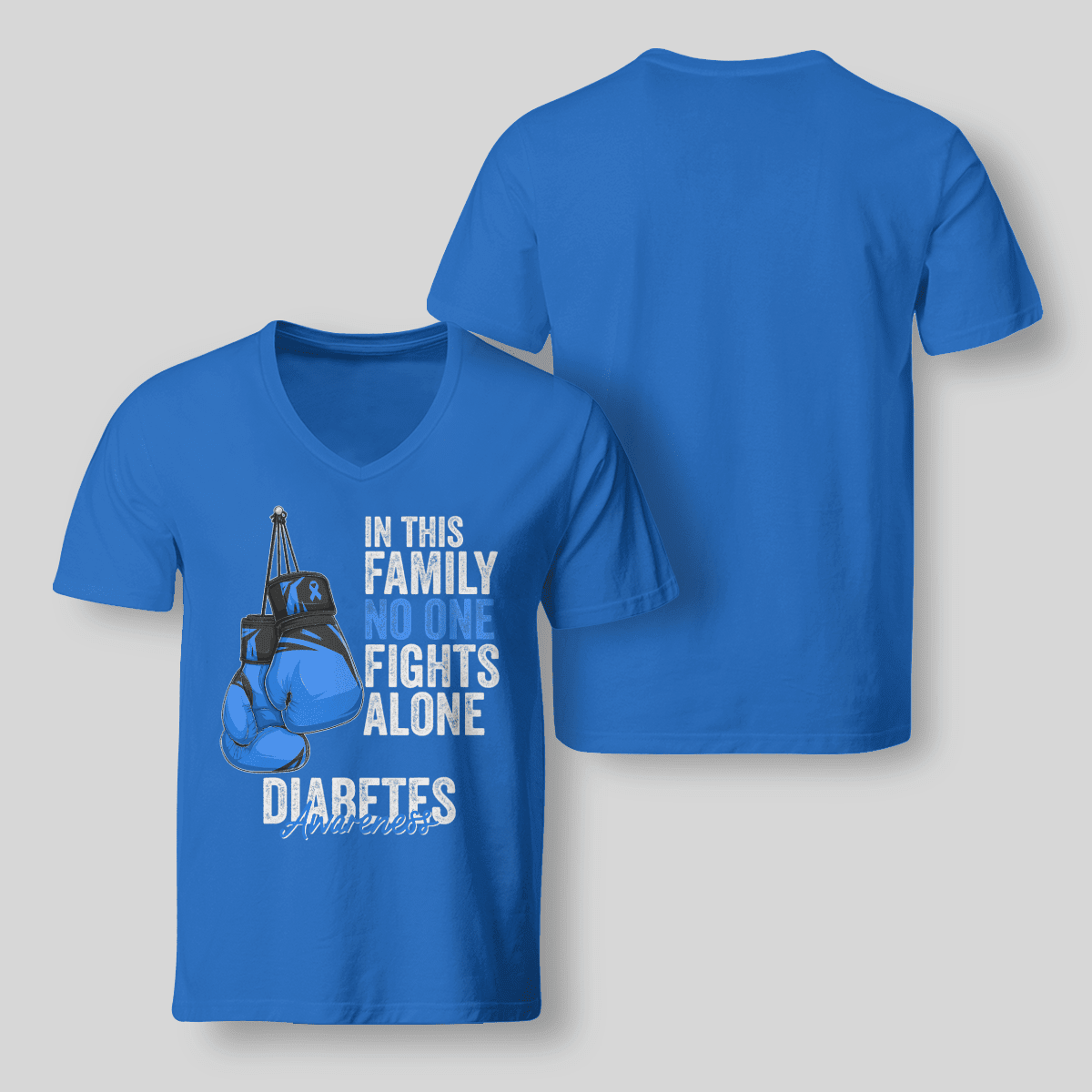 We Wear Blue Diabetes Awareness Shirt, Diabetes Survivor Support Shirt, Gift For Diabetic, Diabetes Awareness Month
