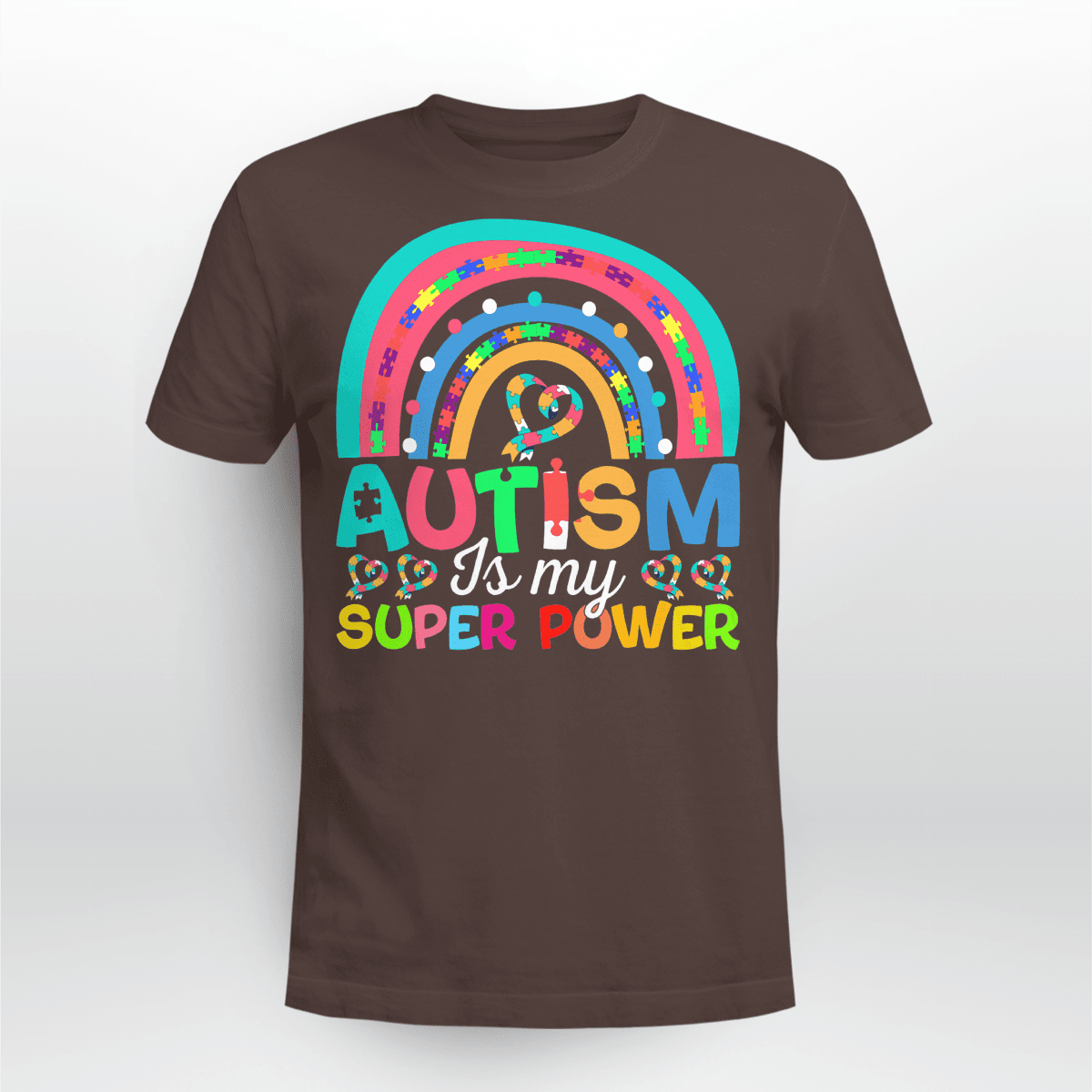 Autism Is My Super Power 2319 The Autism T-Shirt, Gift for People with Depression,