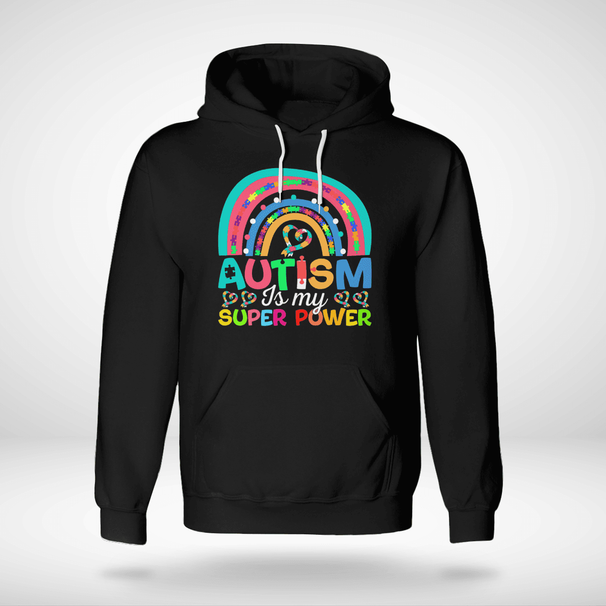 Autism Is My Super Power 2319 The Autism T-Shirt, Gift for People with Depression,
