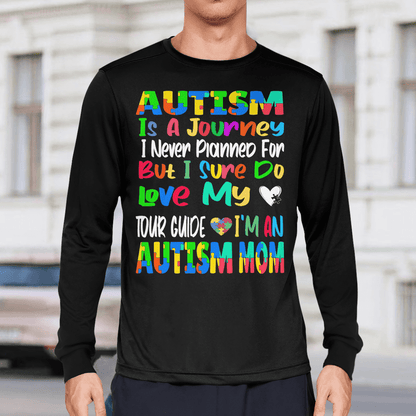 Autism Is A Journey 2319 The Autism T-Shirt, Gift for People with Depression,
