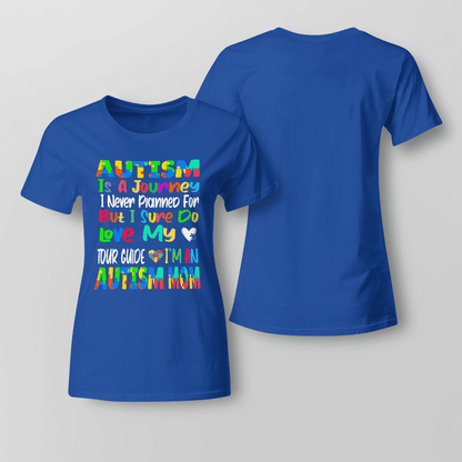 Autism Is A Journey 2319 The Autism T-Shirt, Gift for People with Depression,