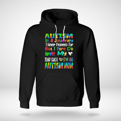Autism Is A Journey 2319 The Autism T-Shirt, Gift for People with Depression,