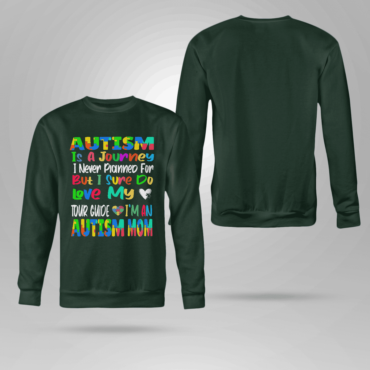Autism Is A Journey 2319 The Autism T-Shirt, Gift for People with Depression,