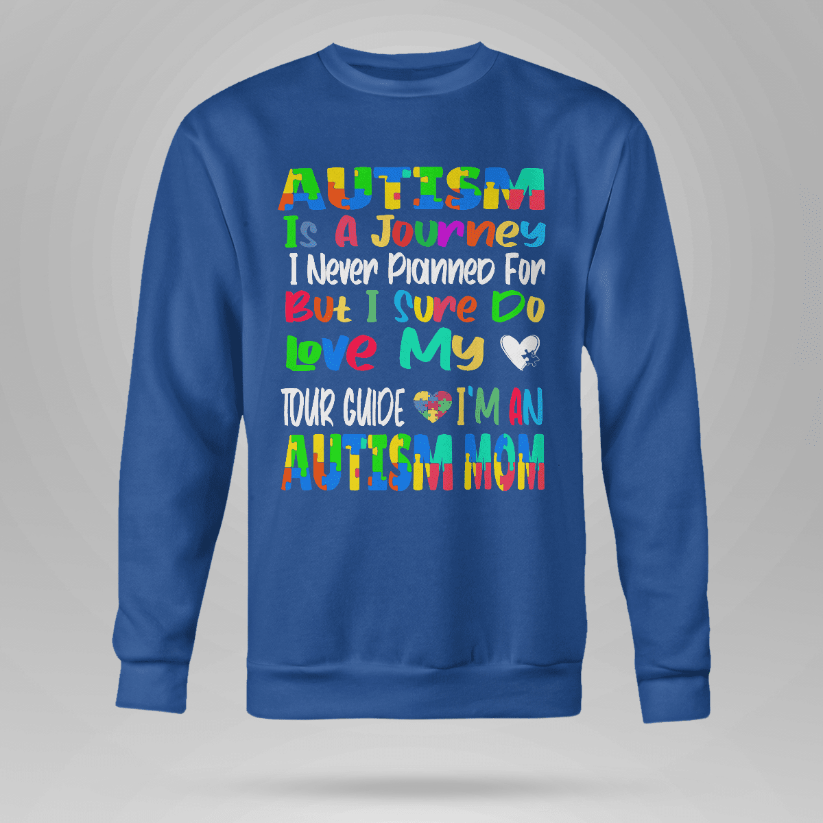 Autism Is A Journey 2319 The Autism T-Shirt, Gift for People with Depression,
