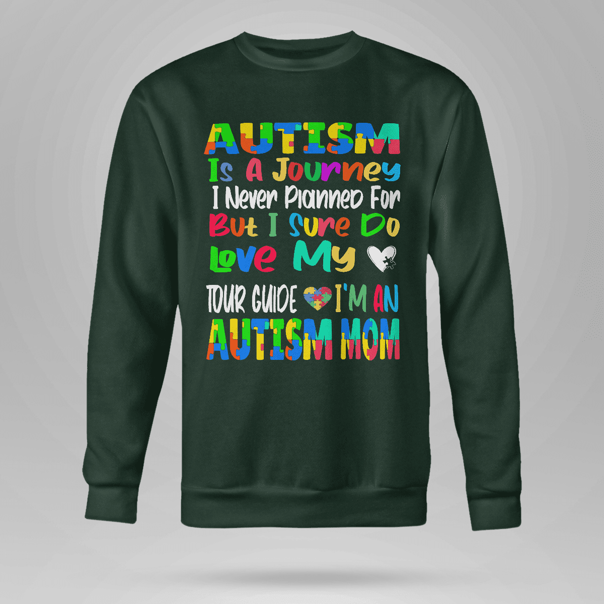 Autism Is A Journey 2319 The Autism T-Shirt, Gift for People with Depression,