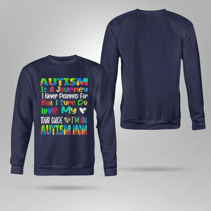 Autism Is A Journey 2319 The Autism T-Shirt, Gift for People with Depression,