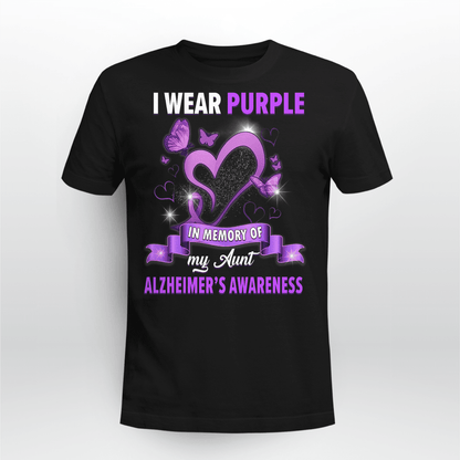 I Wear Purple For My Aunt