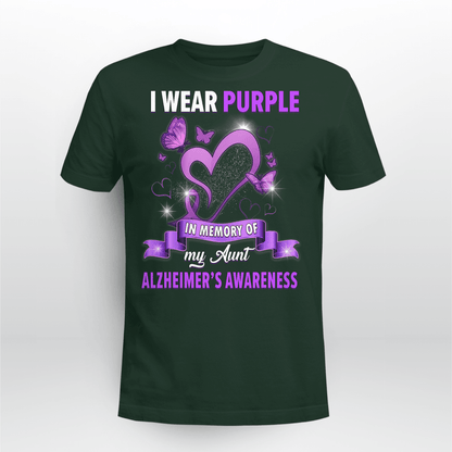 I Wear Purple For My Aunt