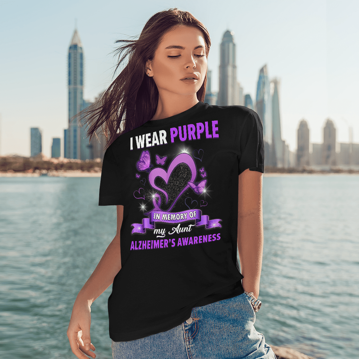 I Wear Purple For My Aunt