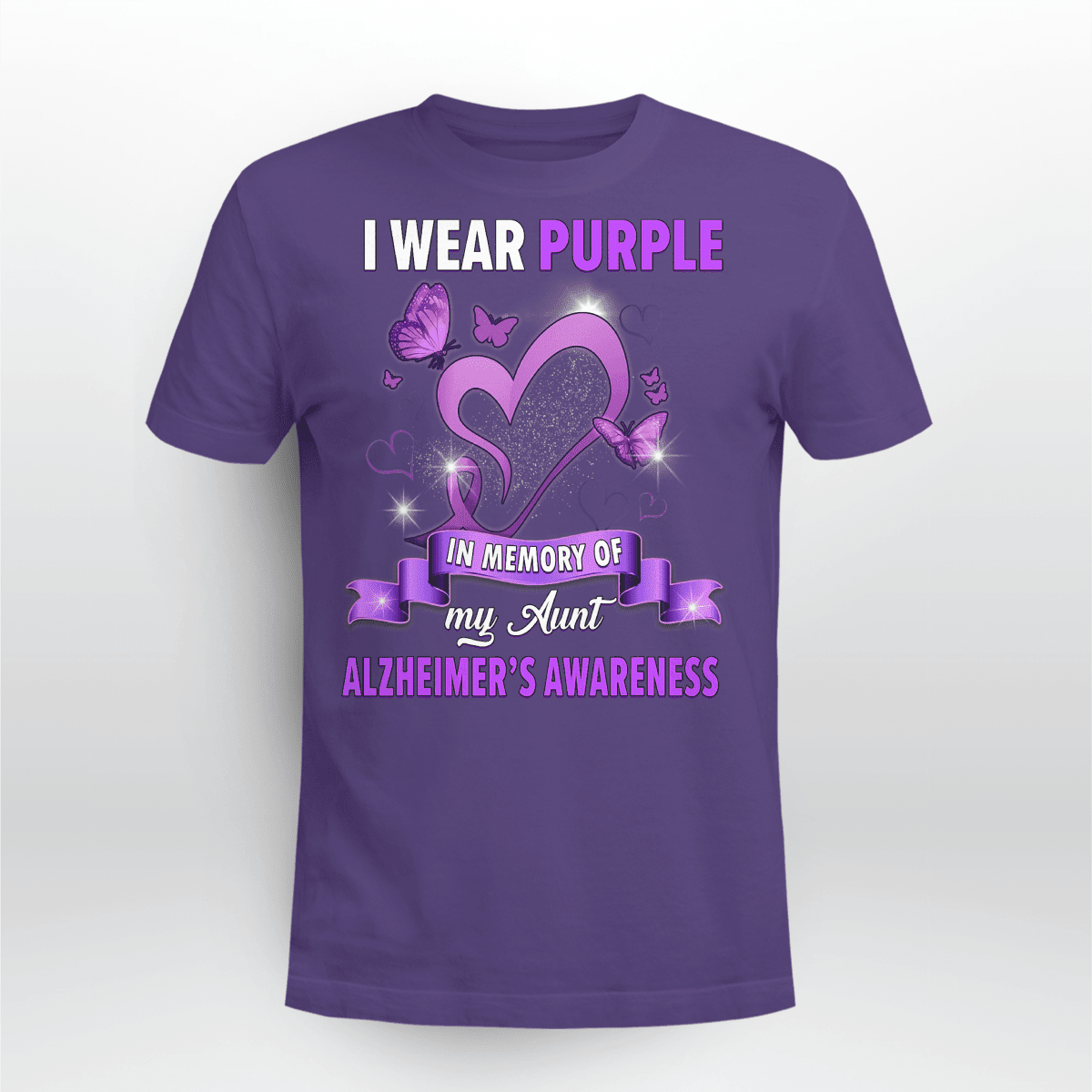 I Wear Purple For My Aunt