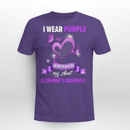 I Wear Purple For My Aunt