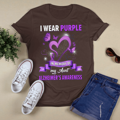 I Wear Purple For My Aunt