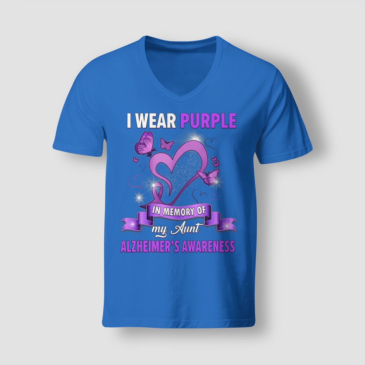 I Wear Purple For My Aunt