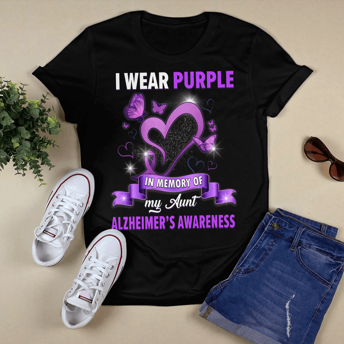 I Wear Purple For My Aunt