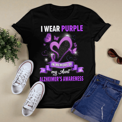 I Wear Purple For My Aunt