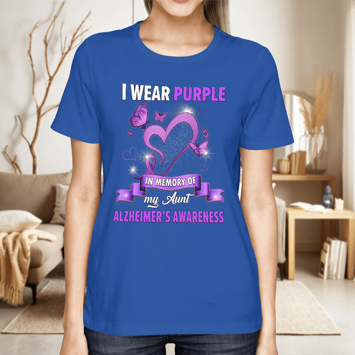 I Wear Purple For My Aunt