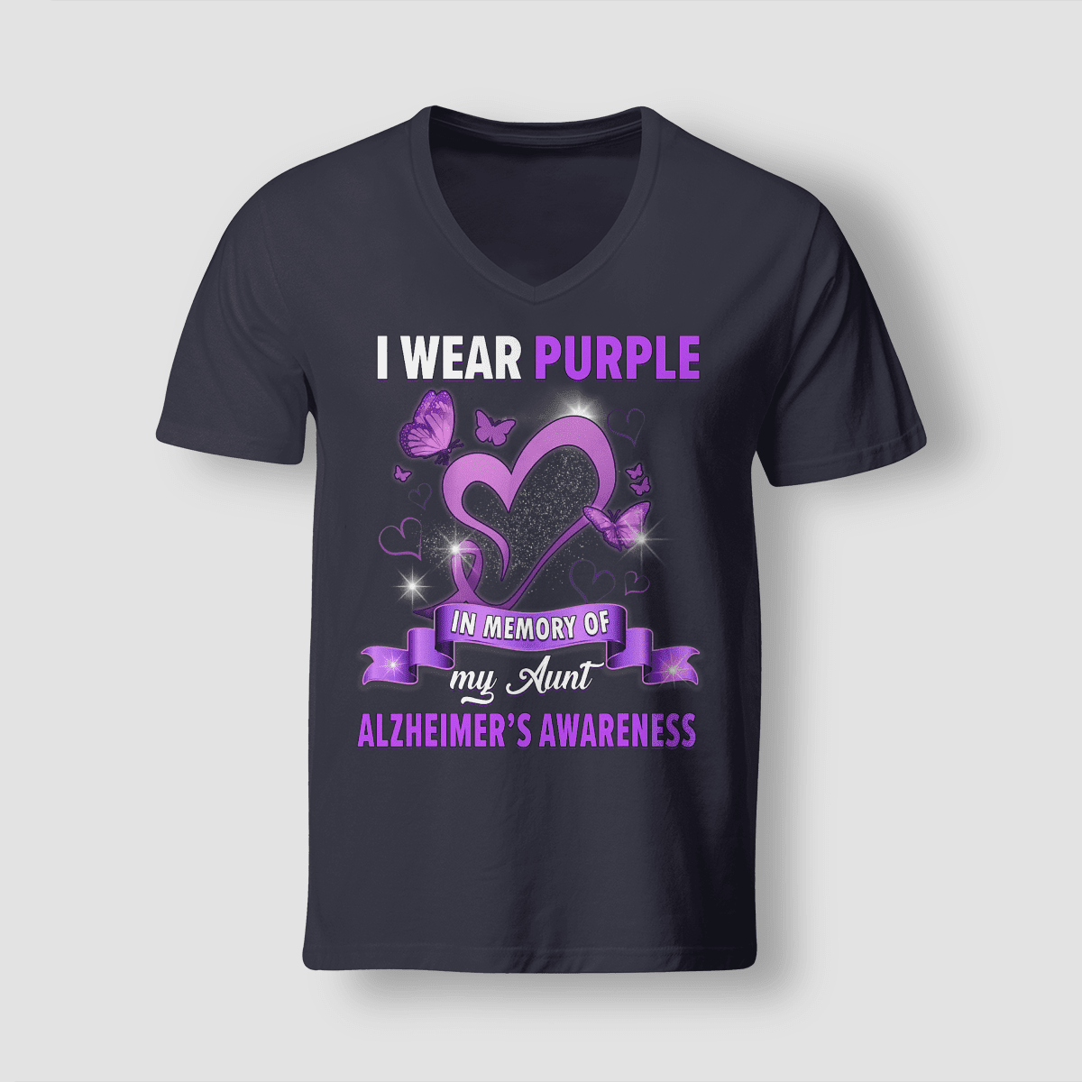 I Wear Purple For My Aunt
