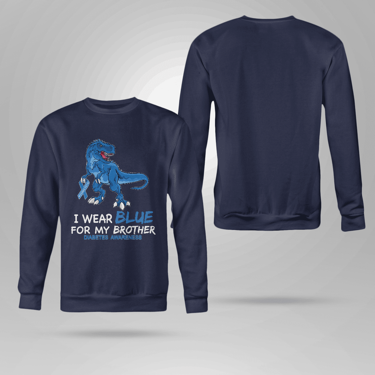 I Wear Blue For My Brother