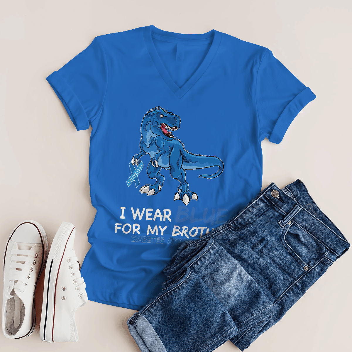 I Wear Blue For My Brother