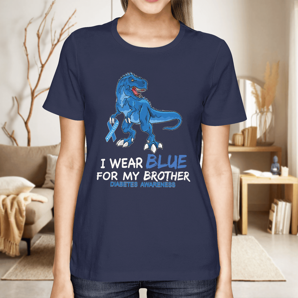 I Wear Blue For My Brother