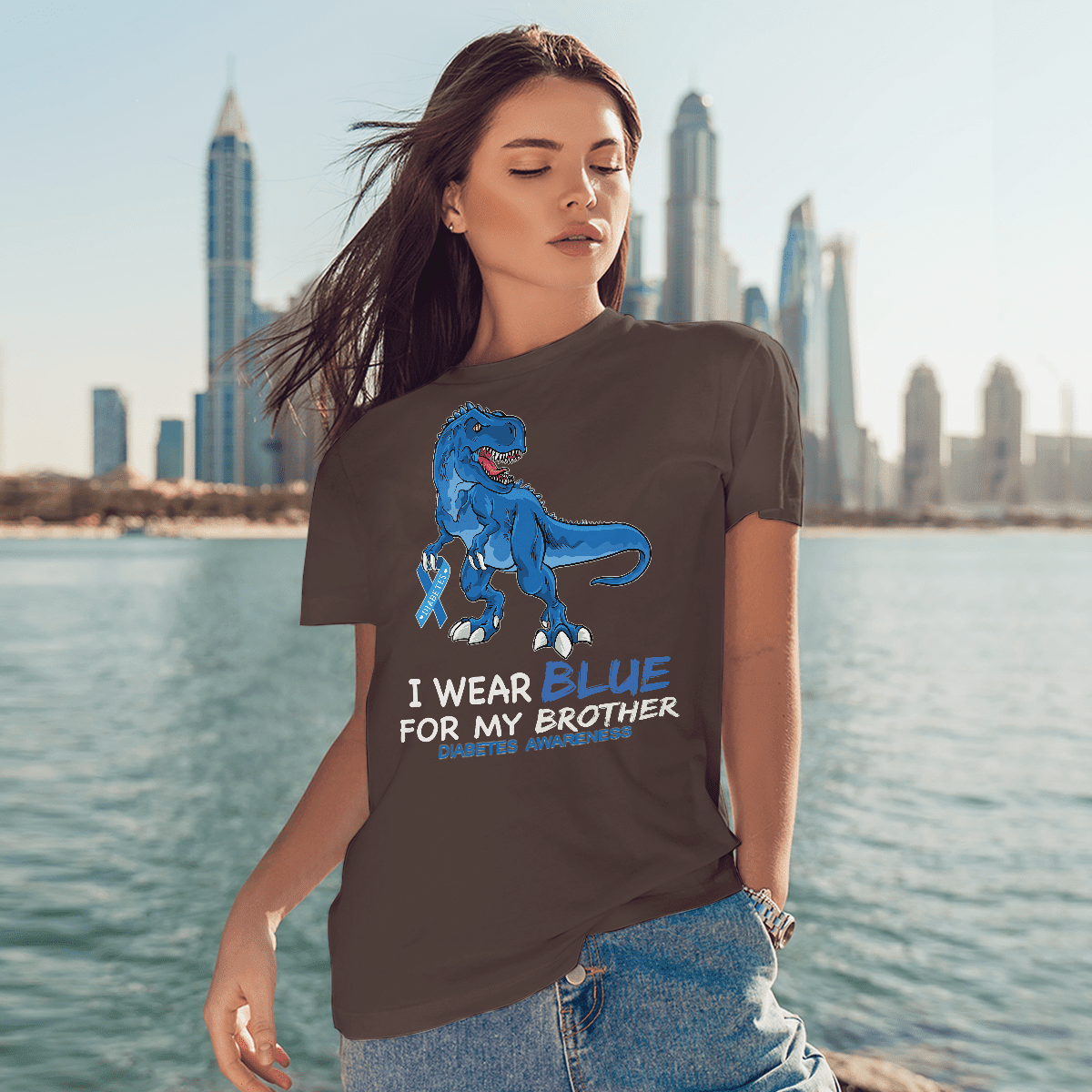 I Wear Blue For My Brother